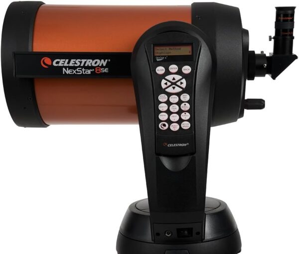 Celestron 11069 NexStar 8SE Computerised Schmidt-Cassegrain Telescope with Fully Automated Mount, SkyAlign Technology and XLT Coating, Black/Orange - Image 3