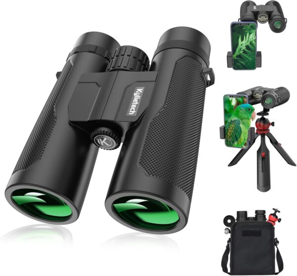 Kylietech 12x42 Stargazing Binoculars with Tripod