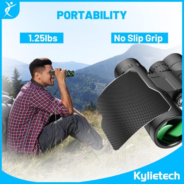 Kylietech 12x42 Stargazing Binoculars with Tripod - Image 4