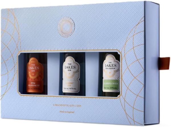 The Lakes Distillery Miniature Gin Gift Set