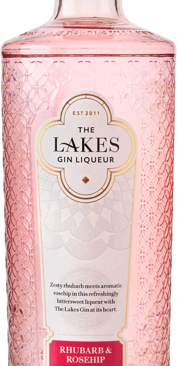 The Lakes Rhubarb and Rosehip Gin Liqueur - Image 3