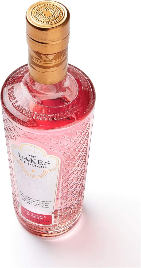 The Lakes Rhubarb and Rosehip Gin Liqueur - Image 4