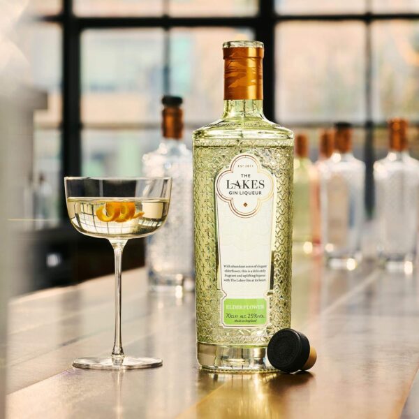 The Lakes Elderflower Gin Liqueur